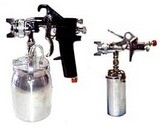 2 Pcs Air Spray Gun & Touch Up Gun Set